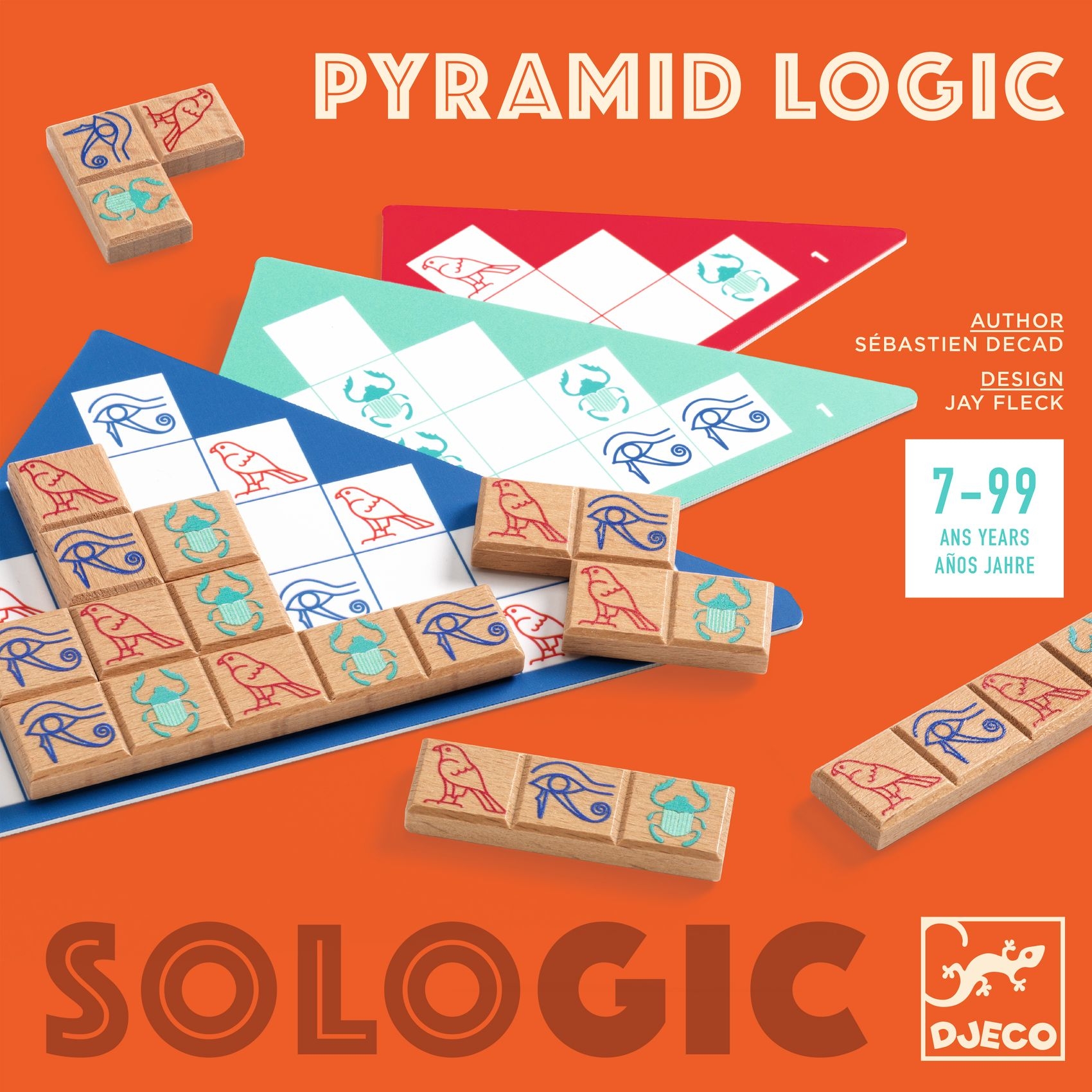 Logikai játék - Piramis - Pyramid Logic - 0