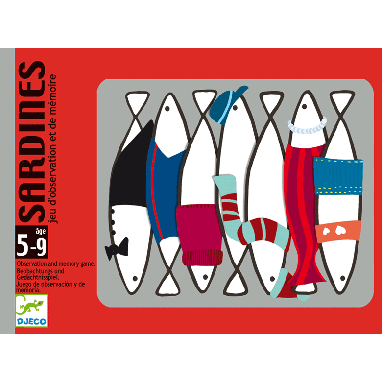 Kártyajáték - Hal halmozó - Sardines - 0