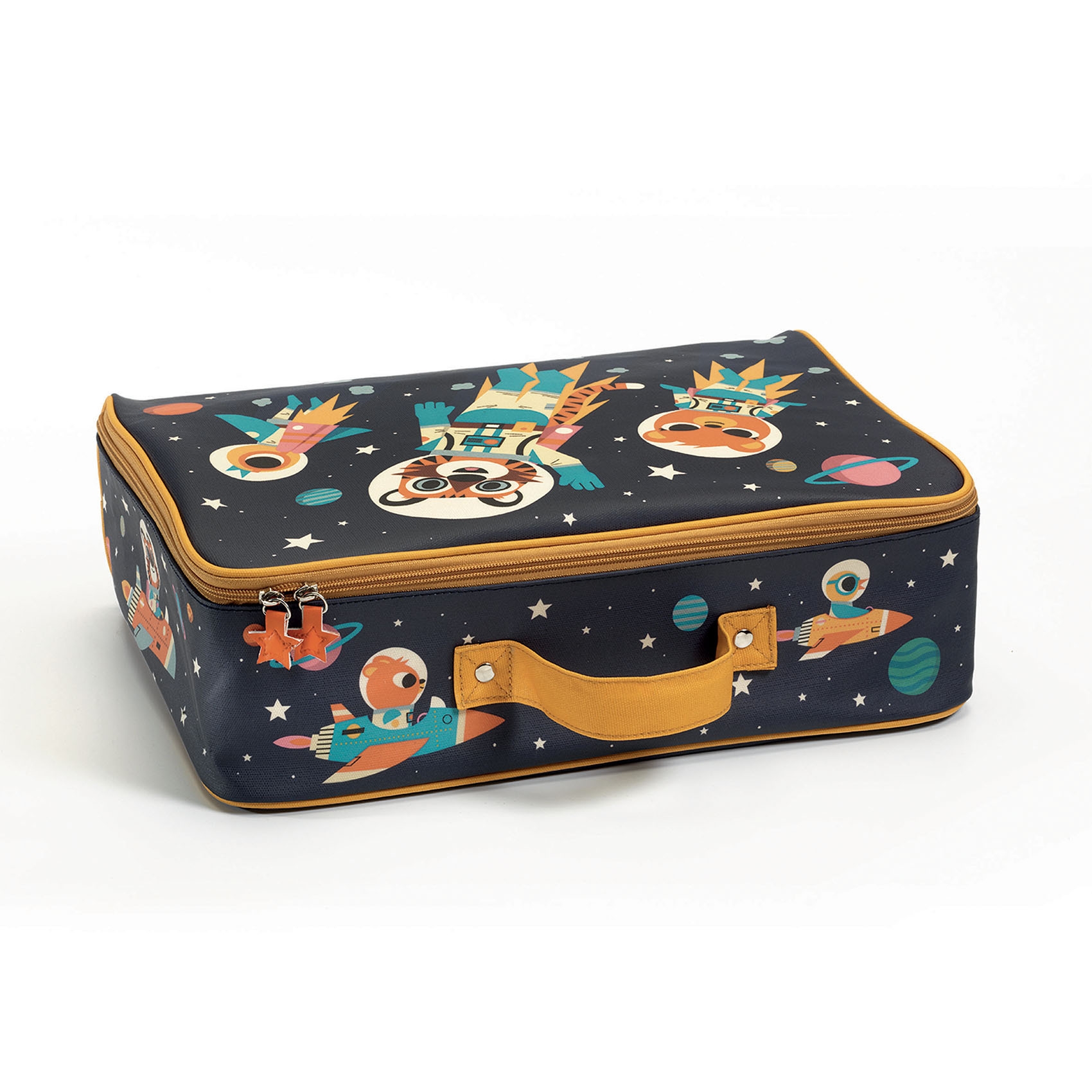 Trendi kis bőrönd - Űrutazás - Space suitcase - 2