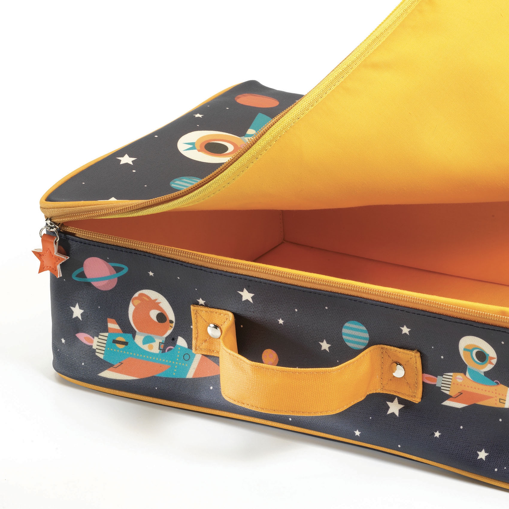 Trendi kis bőrönd - Űrutazás - Space suitcase - 4