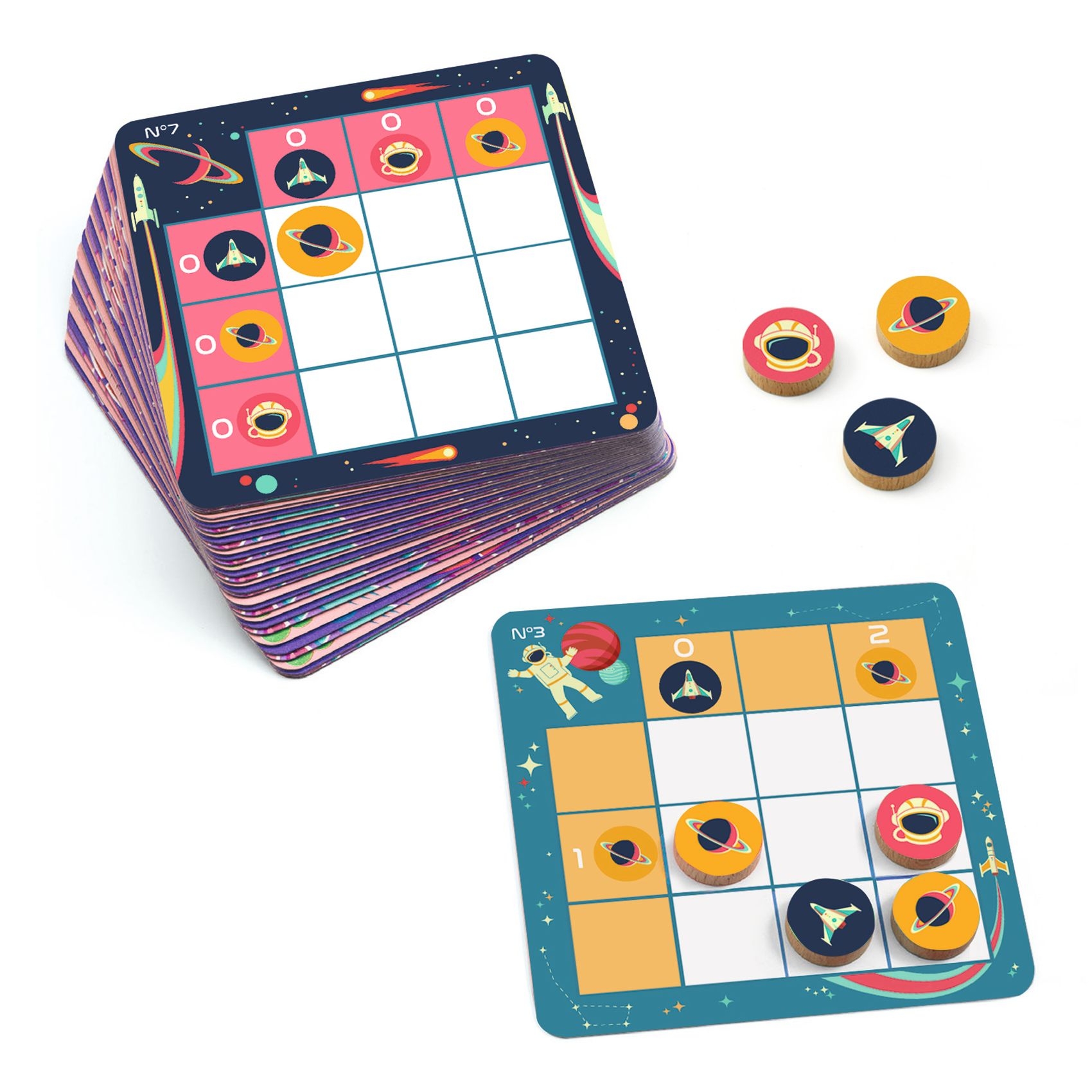Logikai játék - Képes sudoku - Space logic - 1