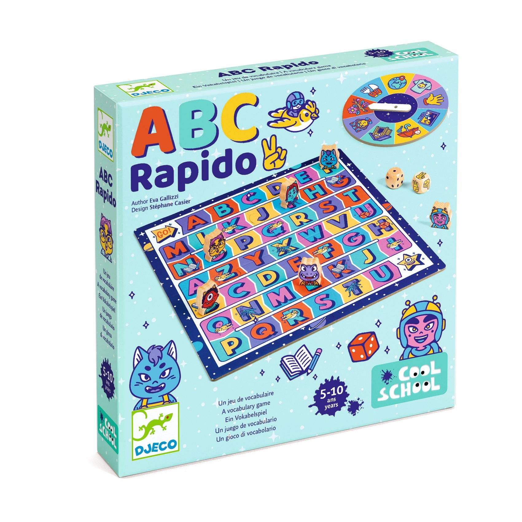 Társasjáték - Szókincs bajnokság - ABC Rapido - 0