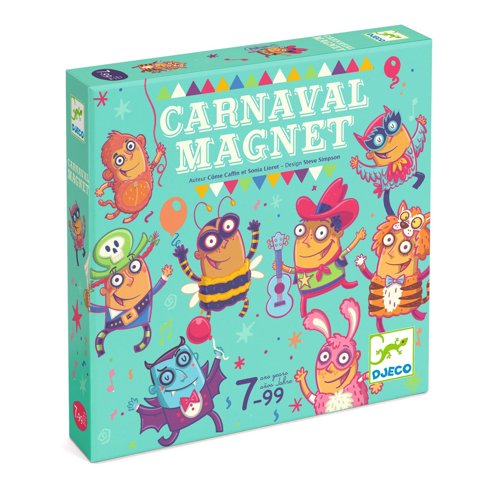 Társasjáték - Vakok karneválja - Carnaval Magnet - 0