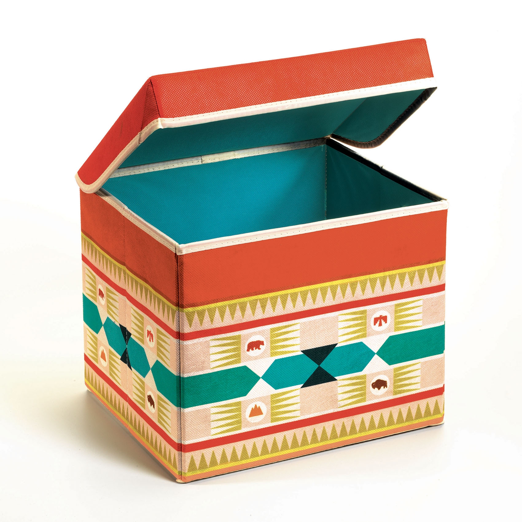 Játéktároló ülőke - Indián - Teepee toy box - 1