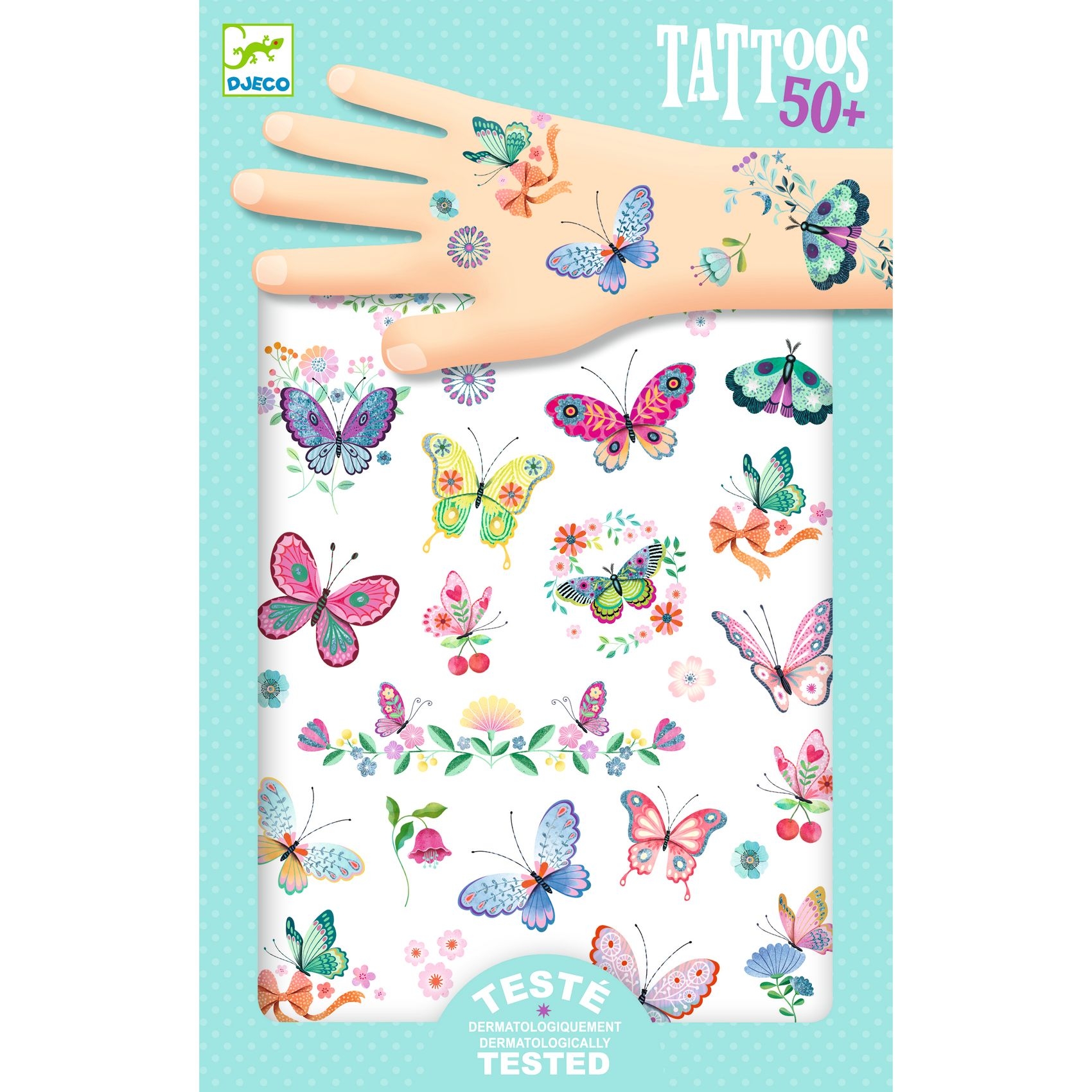 Tetováló matricák - Álompillangók - Dream butterflies - FSC MIX - 0