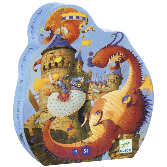Formadobozos puzzle - Vaillant és a sárkány - Vaillant and the dragon - 0
