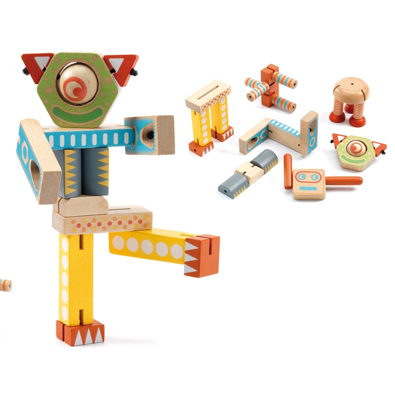 Építőjáték - Robot - Ze Elastorobot - 0